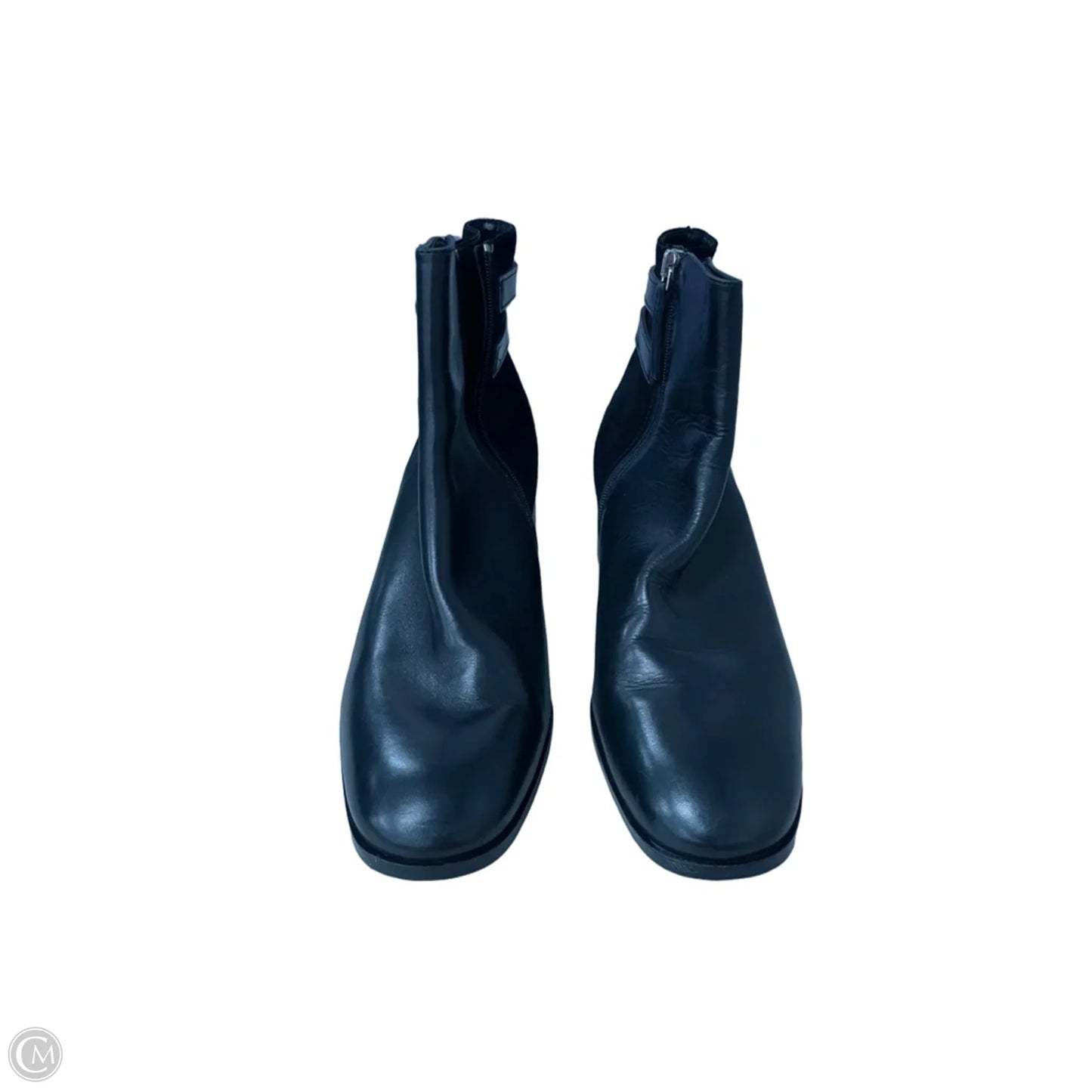 Boots Ankle Heels By Cmb In Black, Size: 9.5