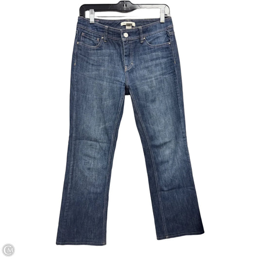 Jeans Straight By White House Black Market In Blue Denim, Size: 6