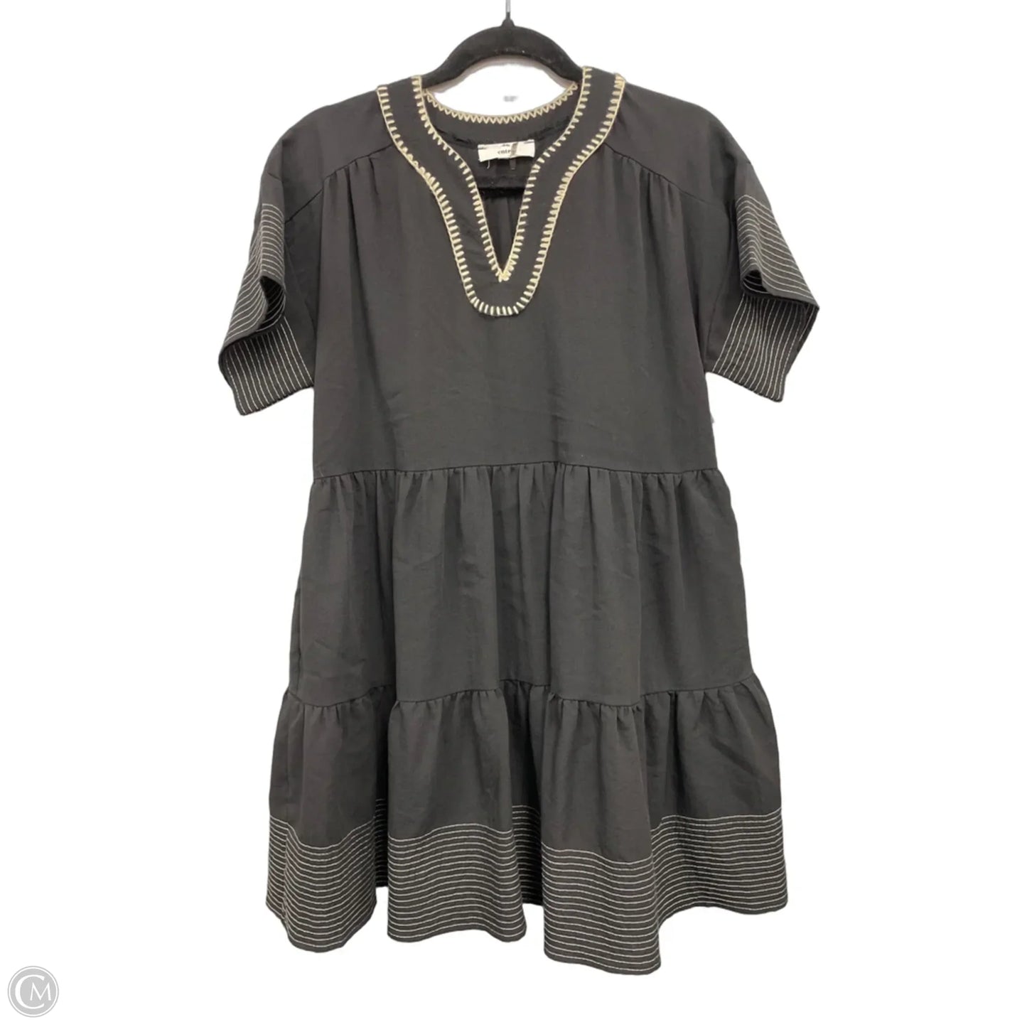 Dress Casual Short By Entro In Black & Tan, Size: S