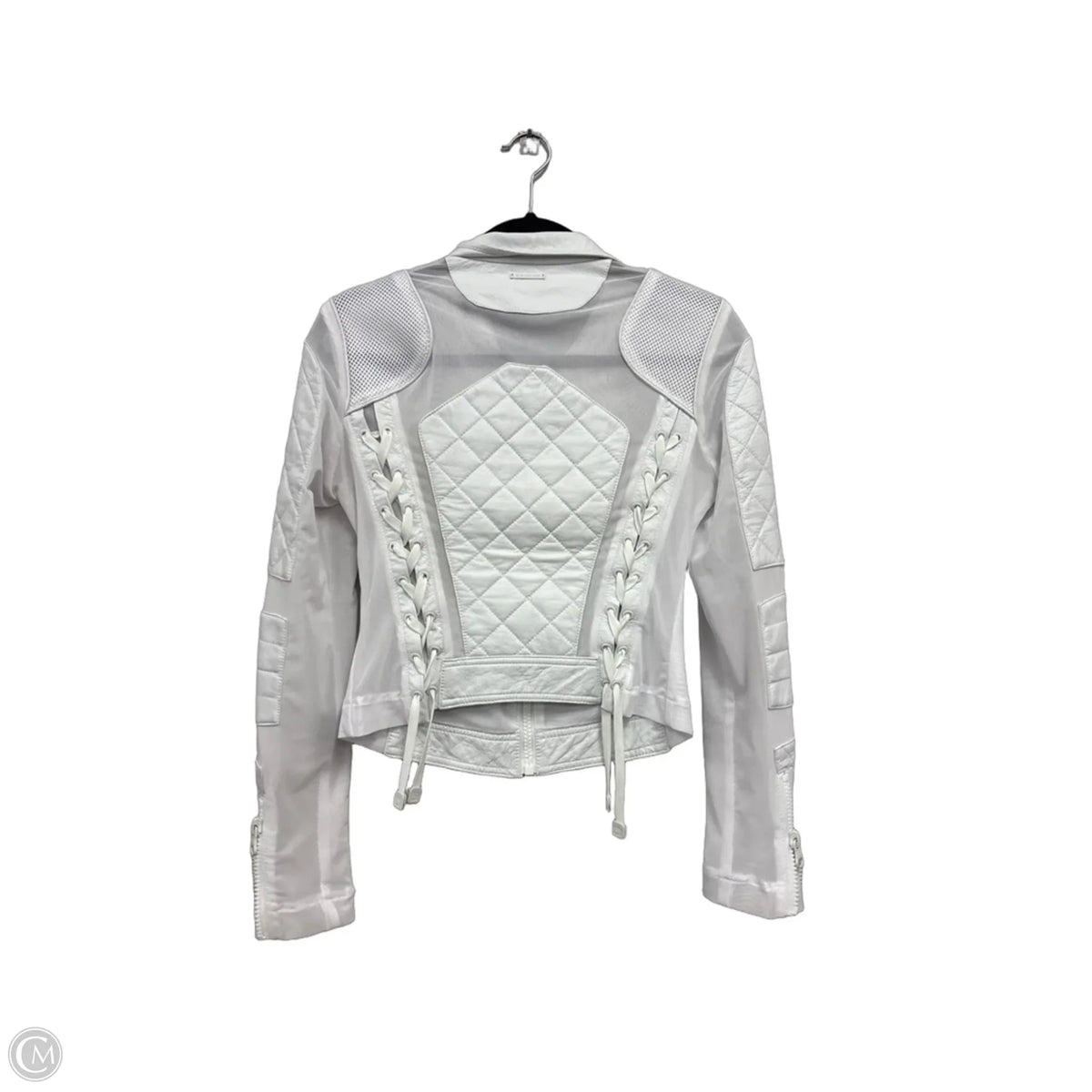 Jacket Moto By Cmc In White, Size: S