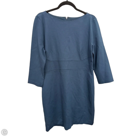 Dress Casual Short By Ann Taylor In Blue, Size: 12