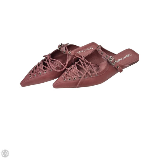 Shoes Flats By Jeffrey Campbell In Mauve, Size: 8.5