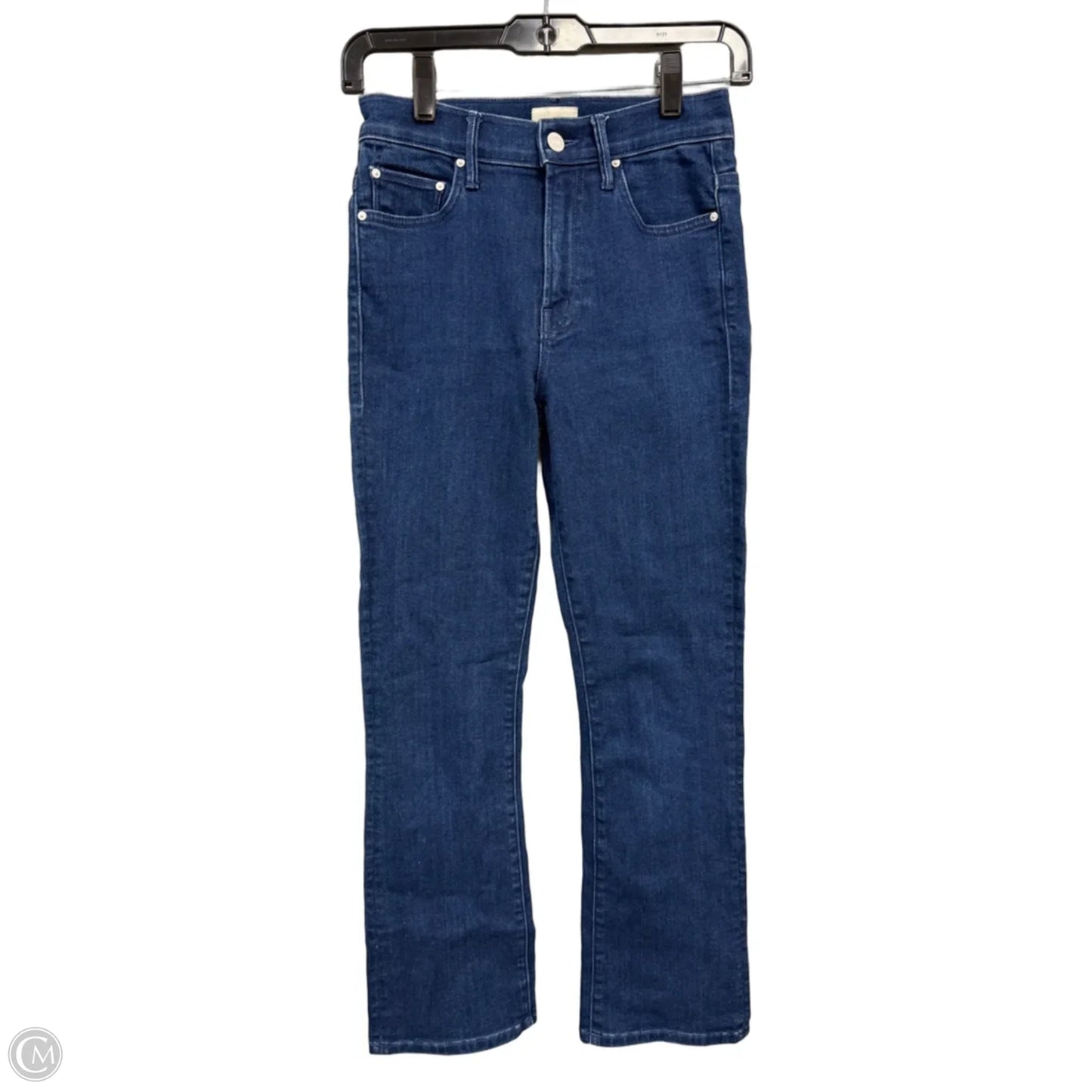 Jeans Skinny By Mother Jeans In Blue Denim, Size: 0
