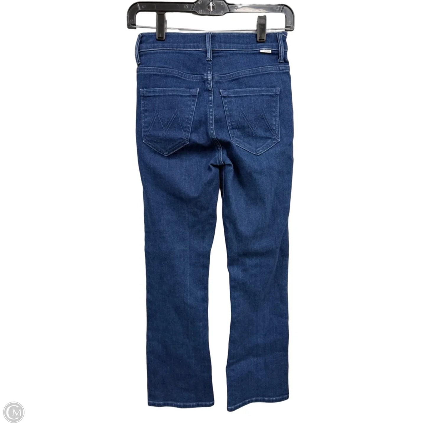 Jeans Skinny By Mother Jeans In Blue Denim, Size: 0