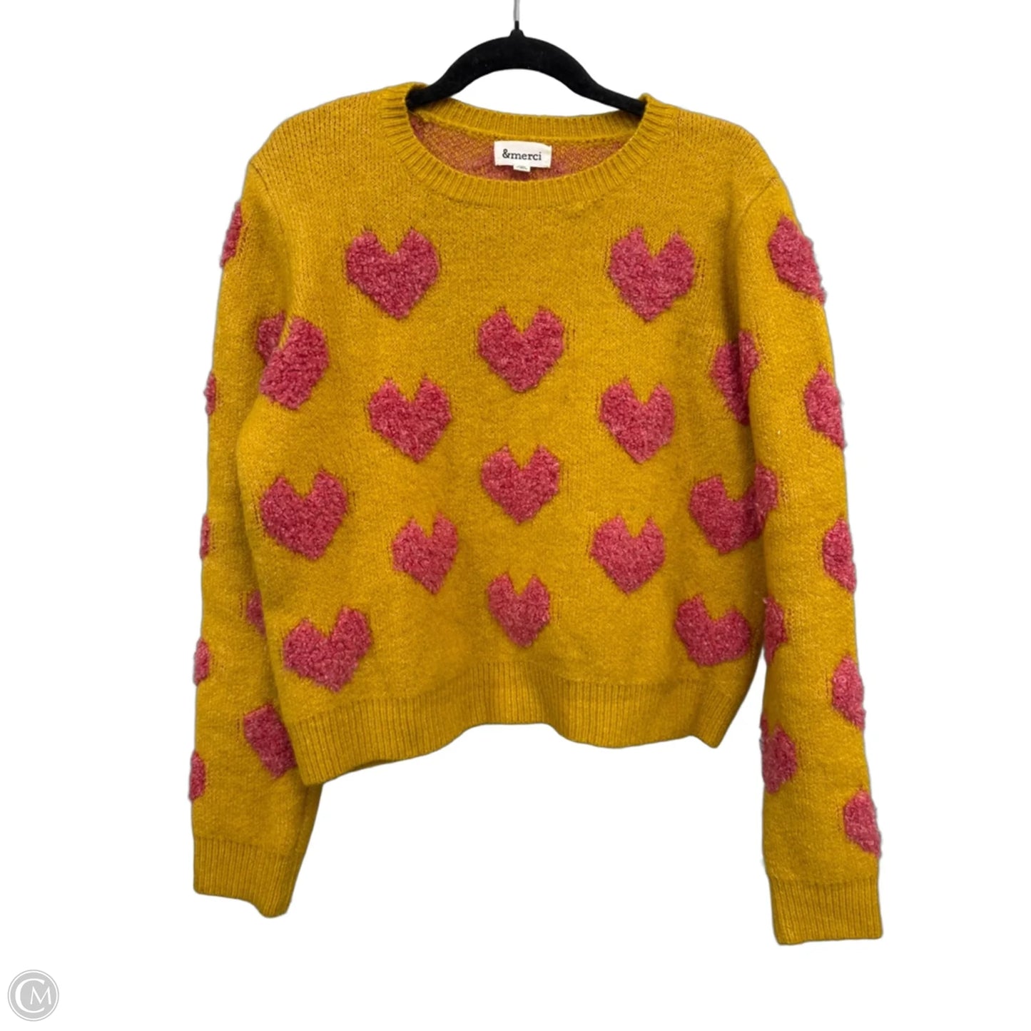 Sweater By &merci In Pink & Yellow, Size: S