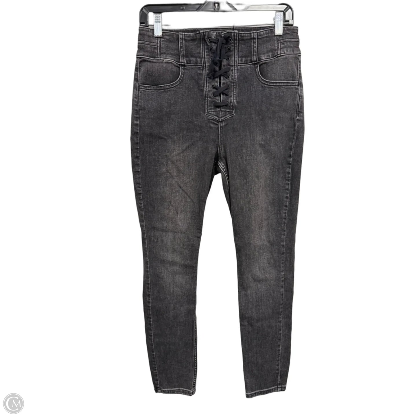 Jeans Skinny By We The Free In Black Denim, Size: 10
