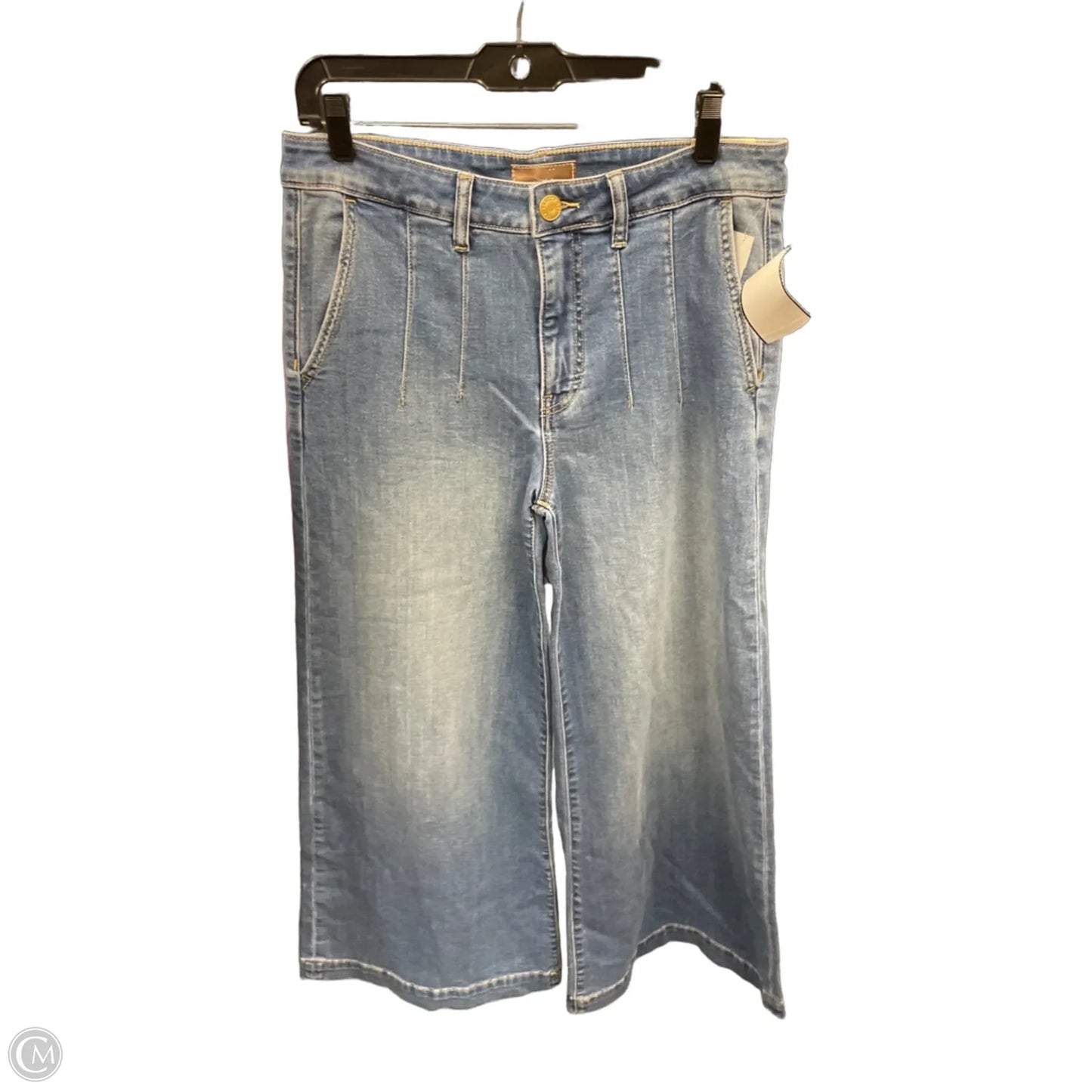 Jeans Wide Leg By Kut In Blue Denim, Size: 6