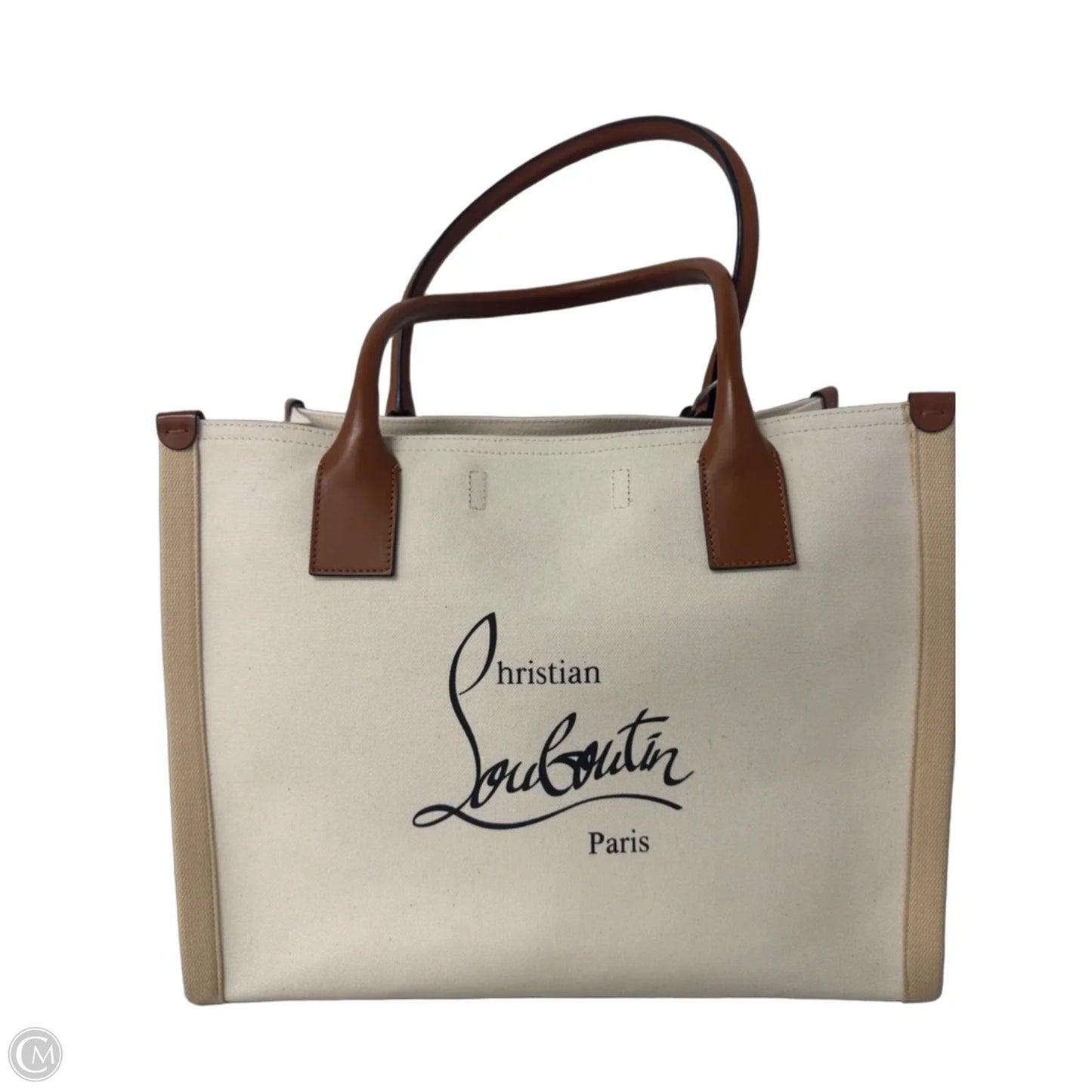 Tote Luxury Designer By Christian Louboutin, Size: Large