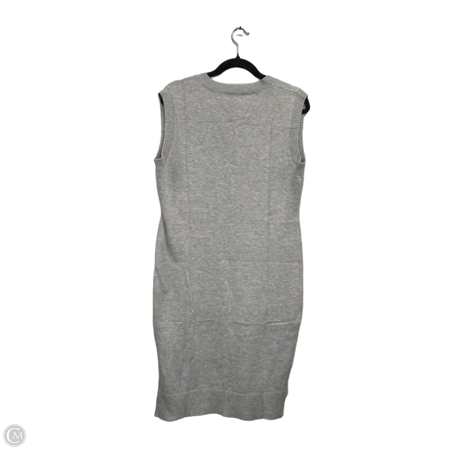 Dress Sweater By Clothes Mentor In Grey, Size: M