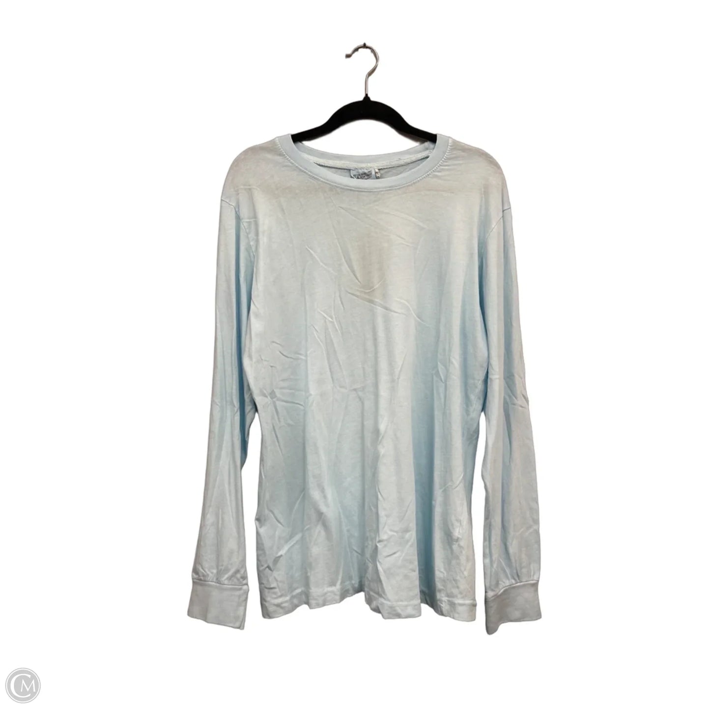 Top Long Sleeve Basic By Clothes Mentor In Blue, Size: L