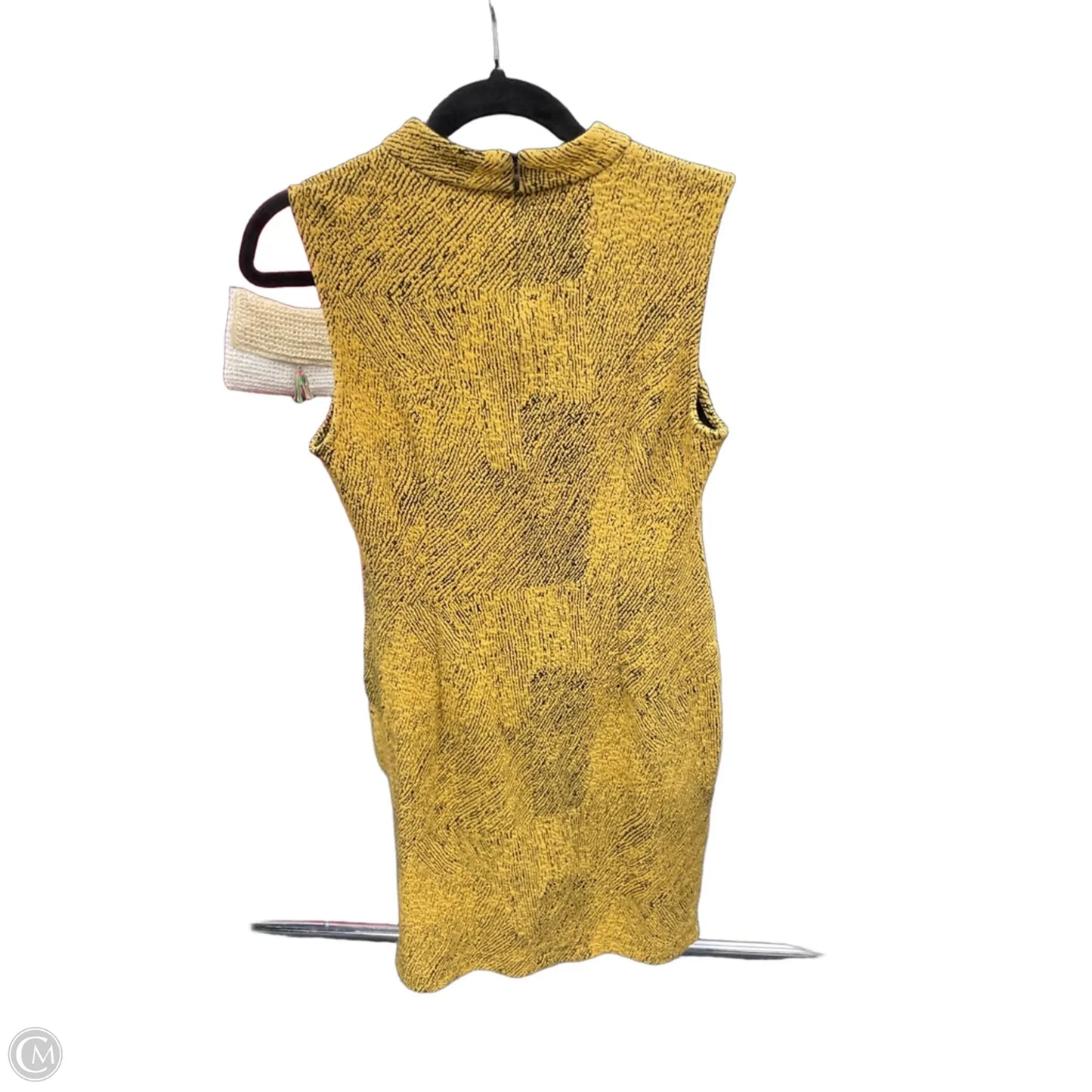 Dress Casual Short By Sharagano In Black & Yellow, Size: 4