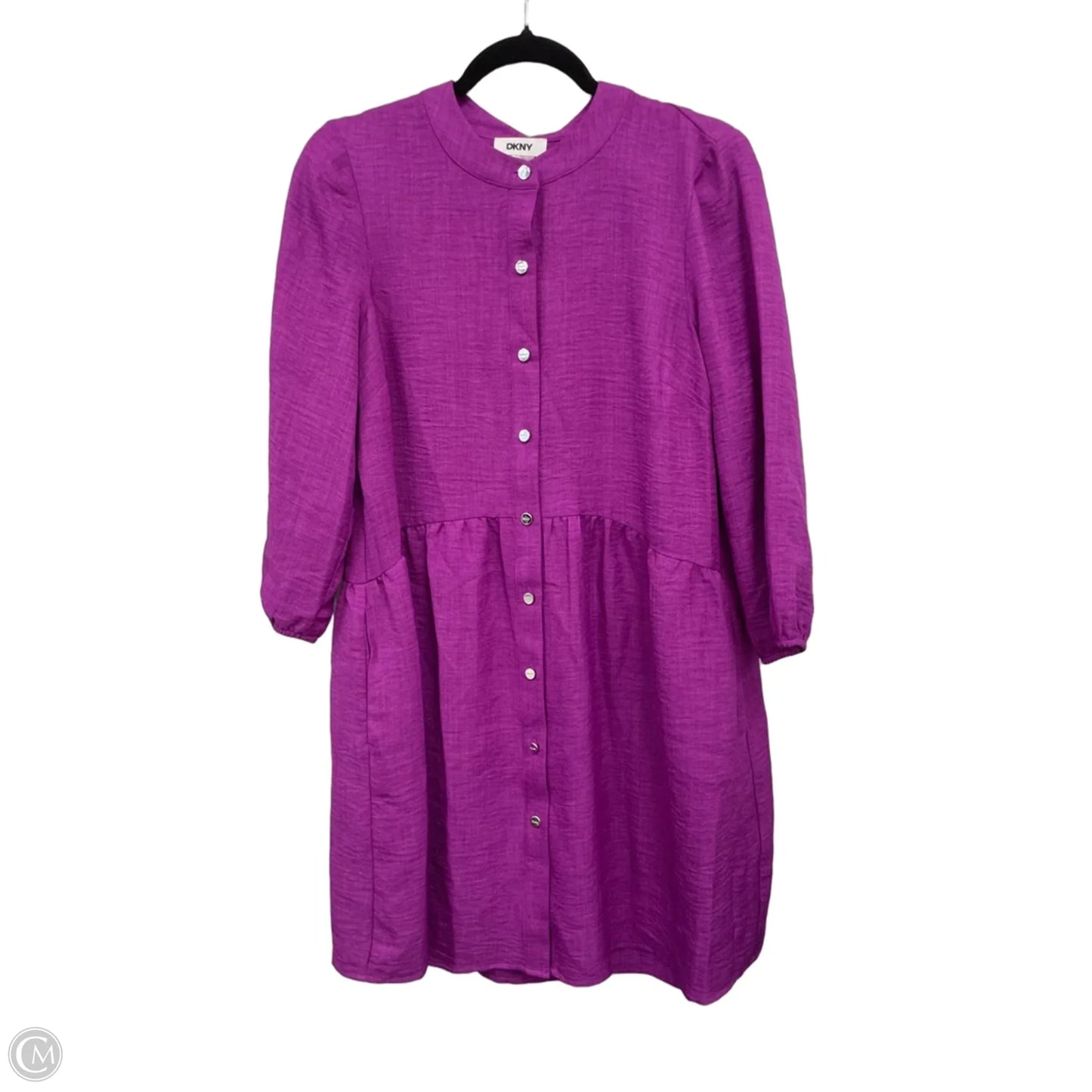 Dress Casual Short By Dkny In Purple, Size: 8
