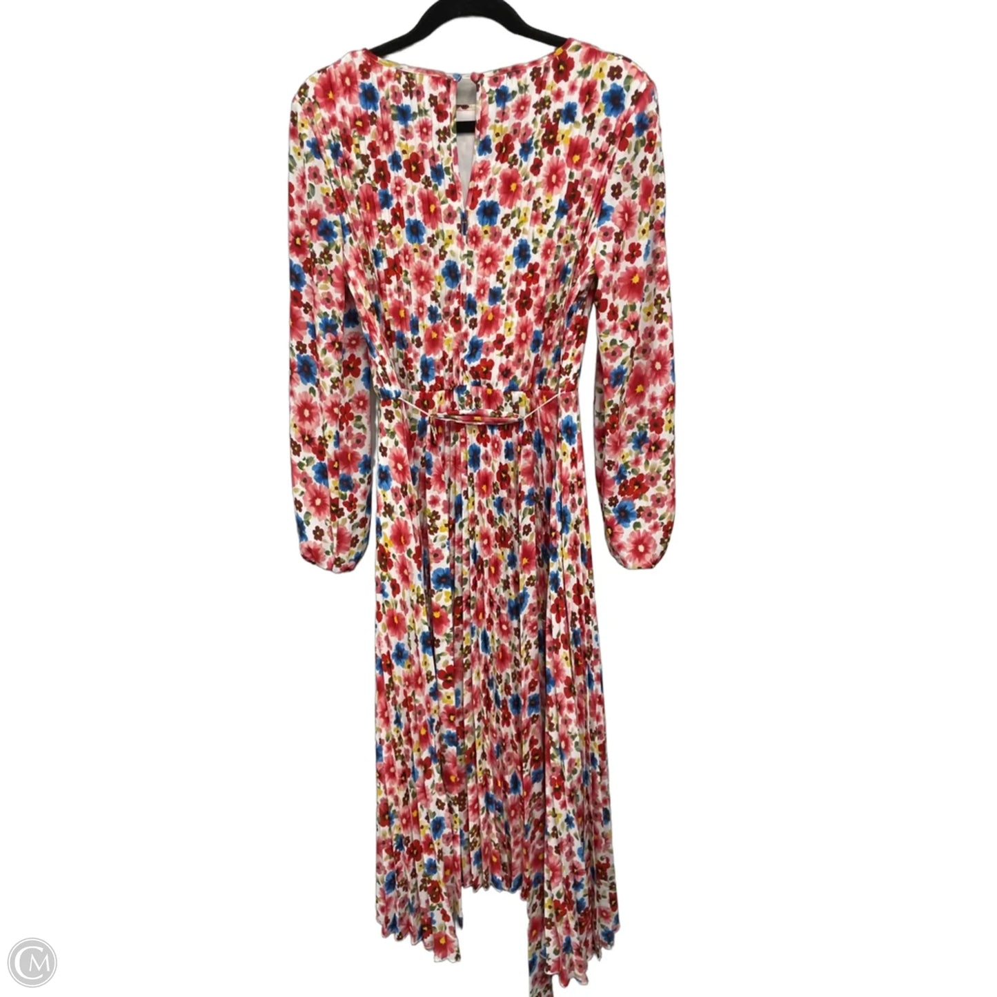 Dress Casual Maxi By T Tahari In Red & Yellow, Size: M
