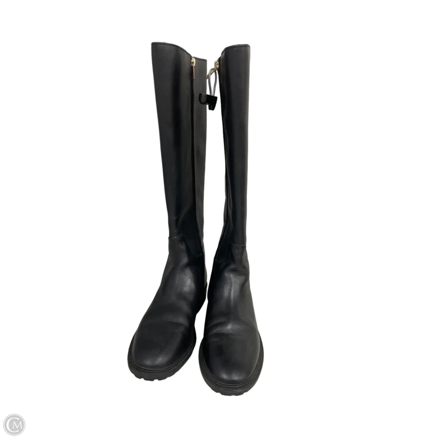 Boots Designer By Coach In Black, Size: 8.5