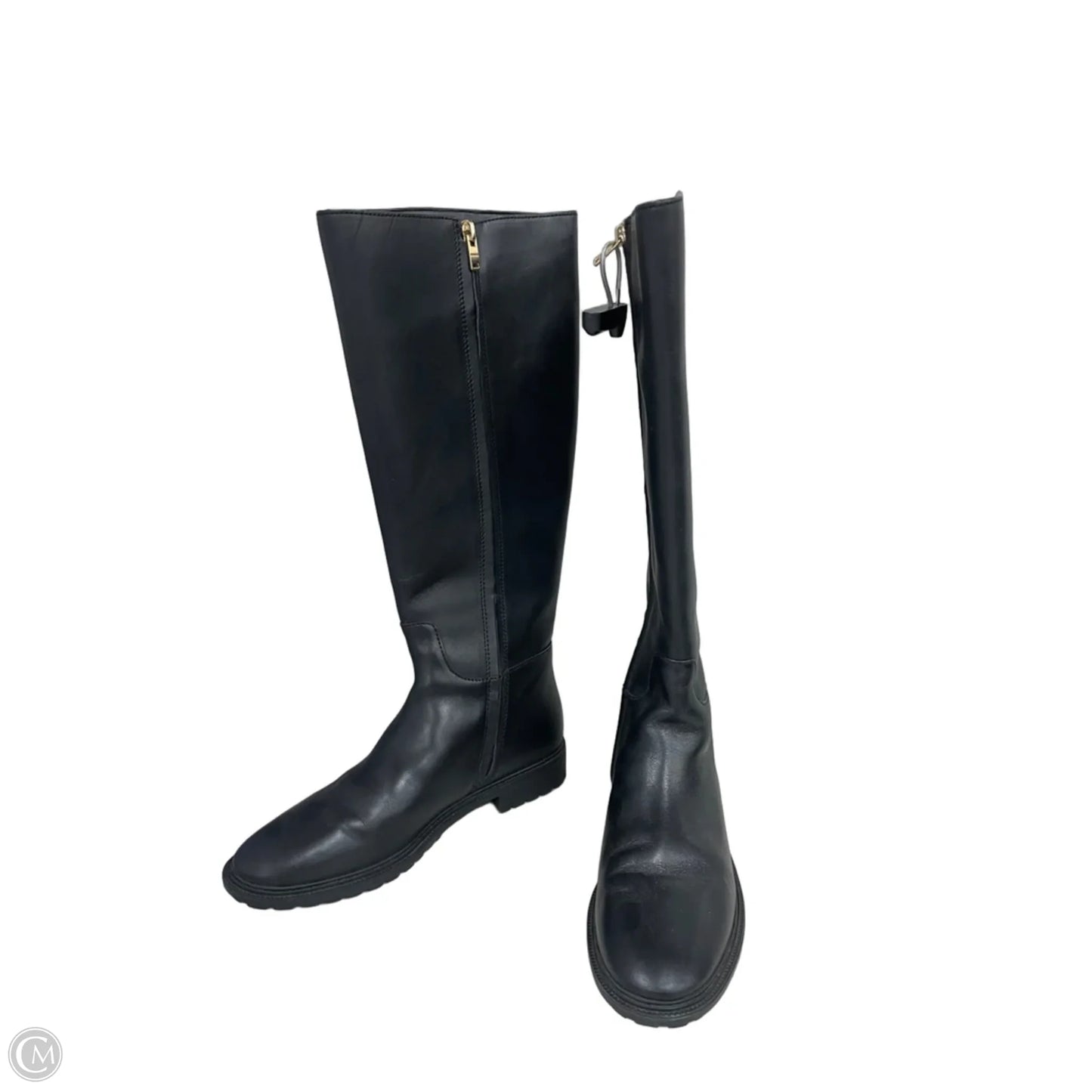 Boots Designer By Coach In Black, Size: 8.5