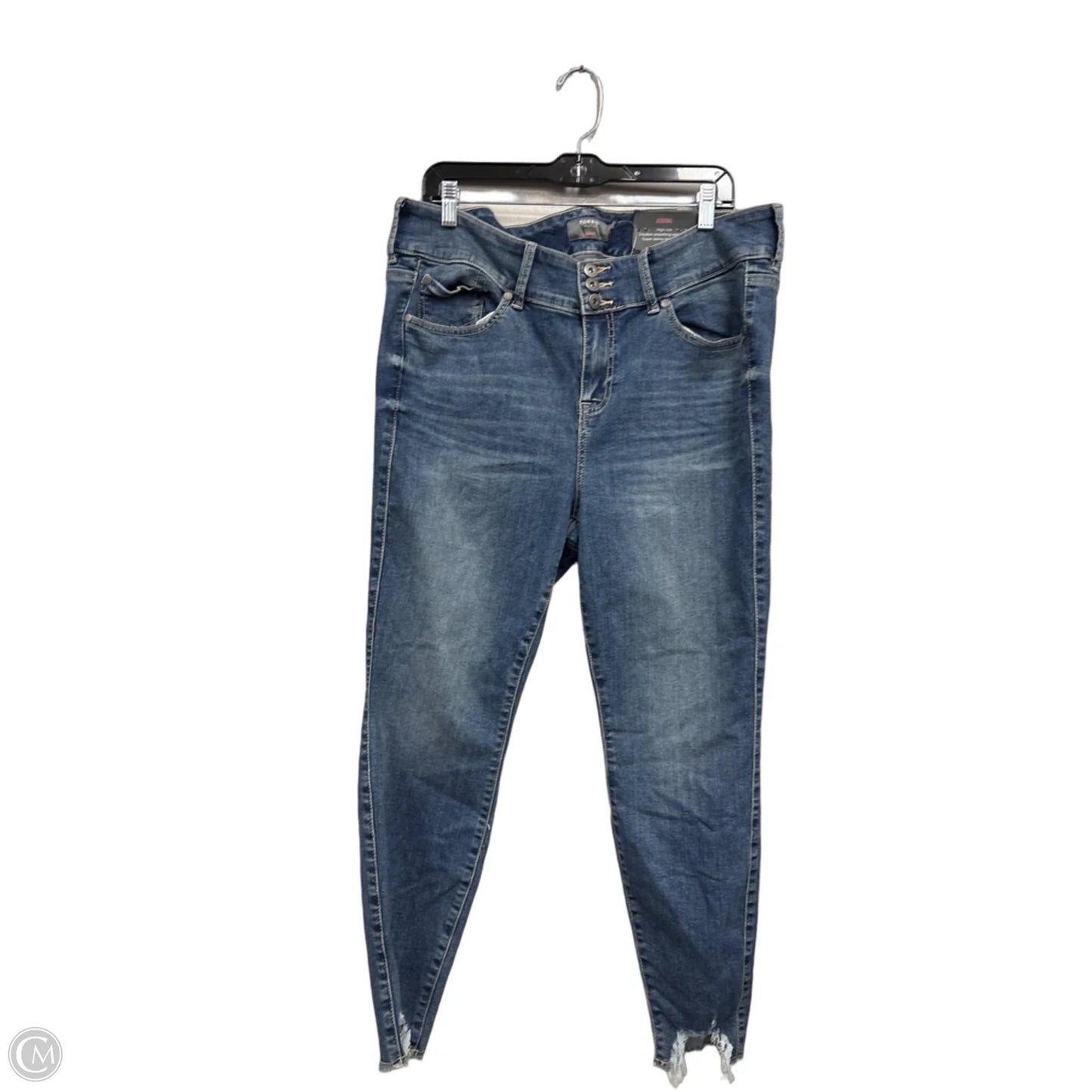 Jeans Jeggings By Torrid In Blue Denim, Size: 18