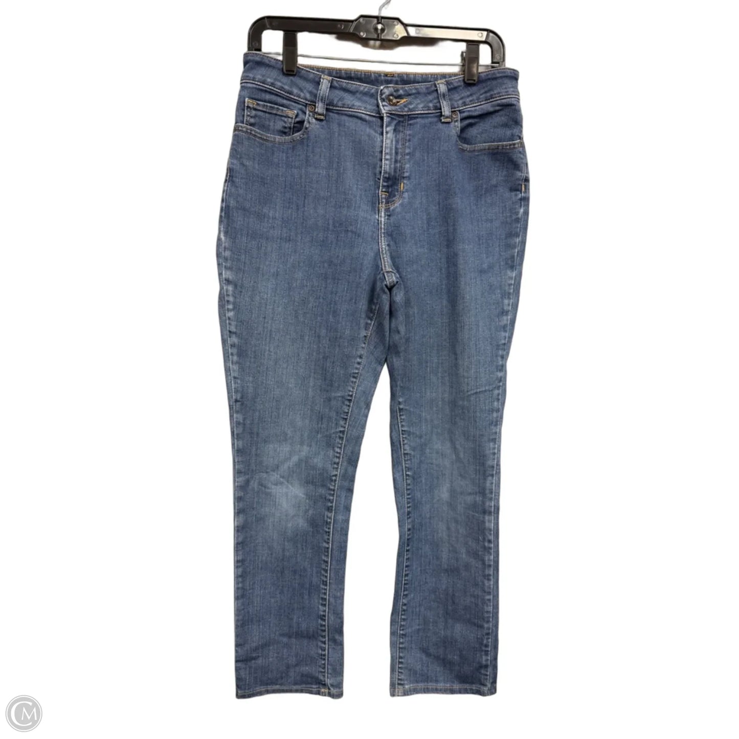 Jeans Skinny By L.l. Bean In Blue Denim, Size: 8