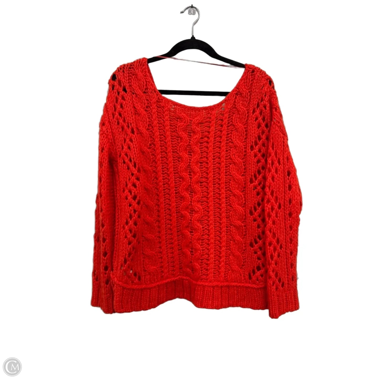 Sweater By Free People In Orange, Size: S