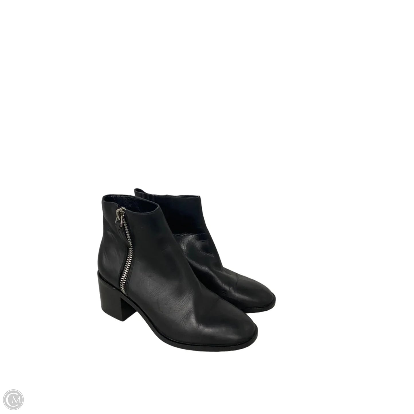 Boots Ankle Heels By Alias In Black, Size: 6.5