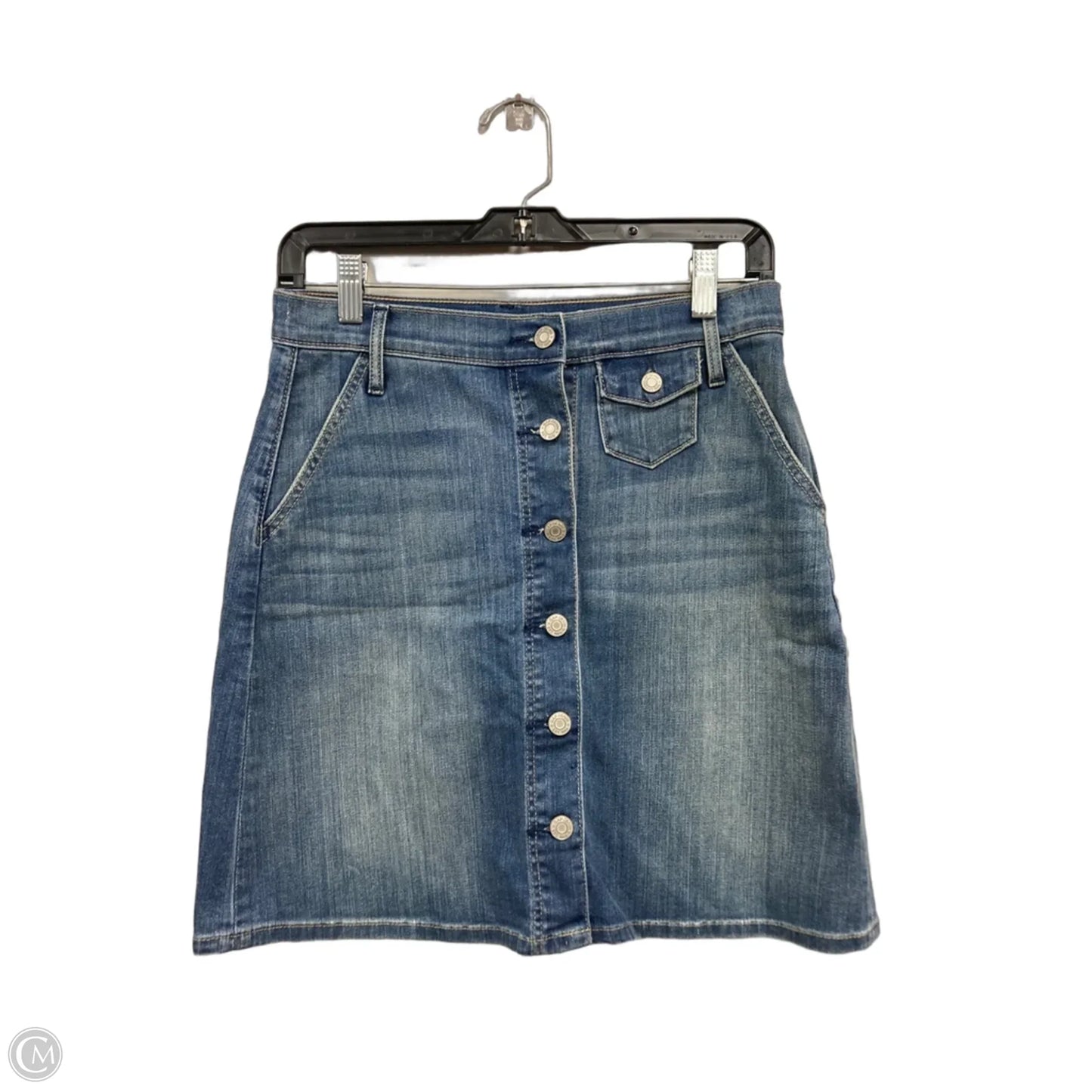 Skirt Mini & Short By Gap In Blue Denim, Size: 2