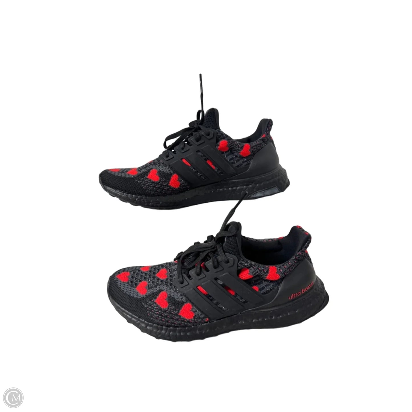 Shoes Athletic By Adidas In Black & Red, Size: 7
