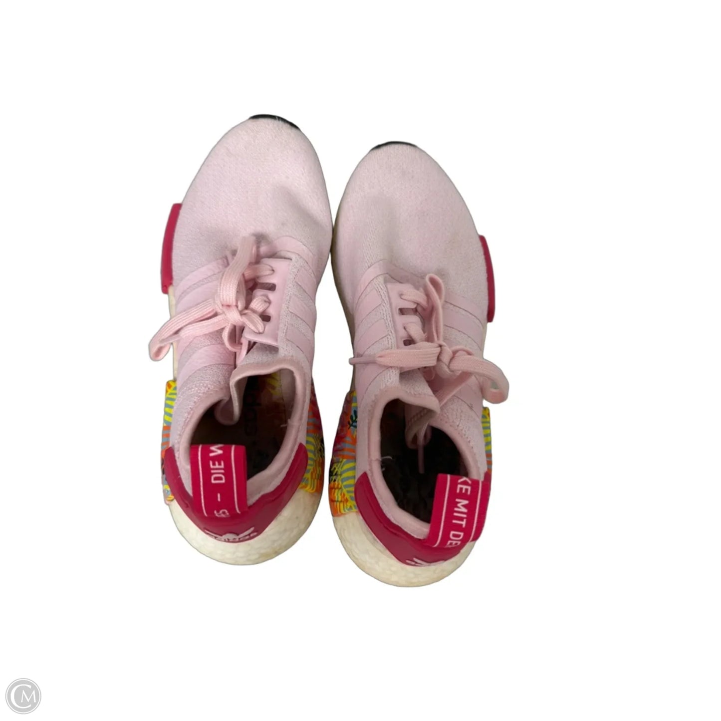 Shoes Athletic By Adidas In Pink & White, Size: 8