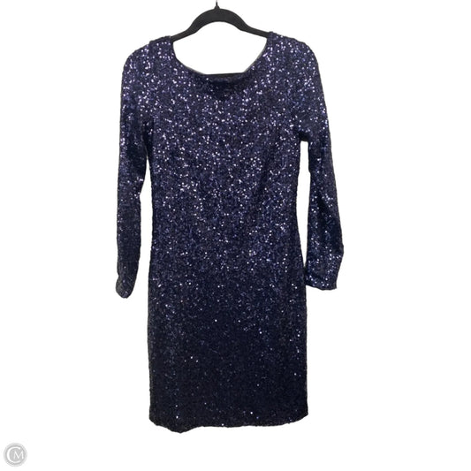 Dress Party Short By Lauren By Ralph Lauren In Navy, Size: 6