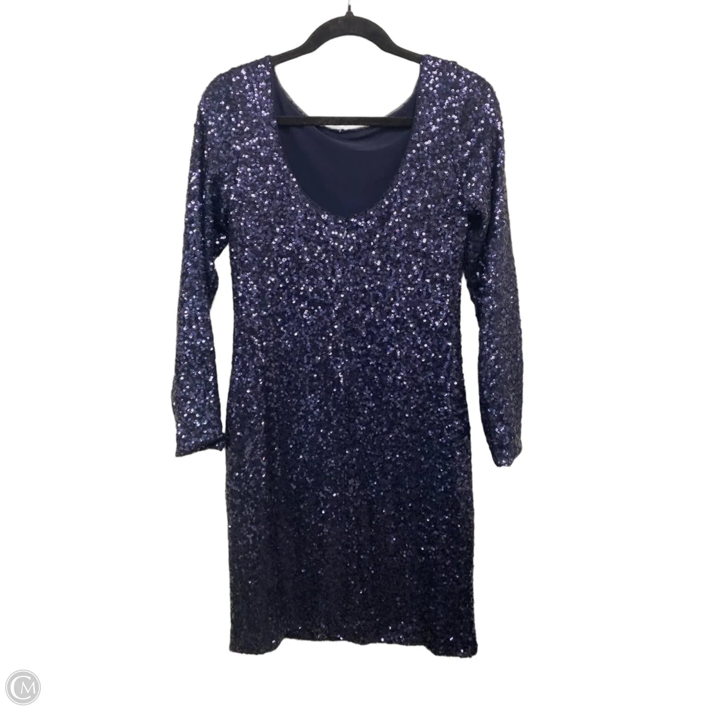 Dress Party Short By Lauren By Ralph Lauren In Navy, Size: 6