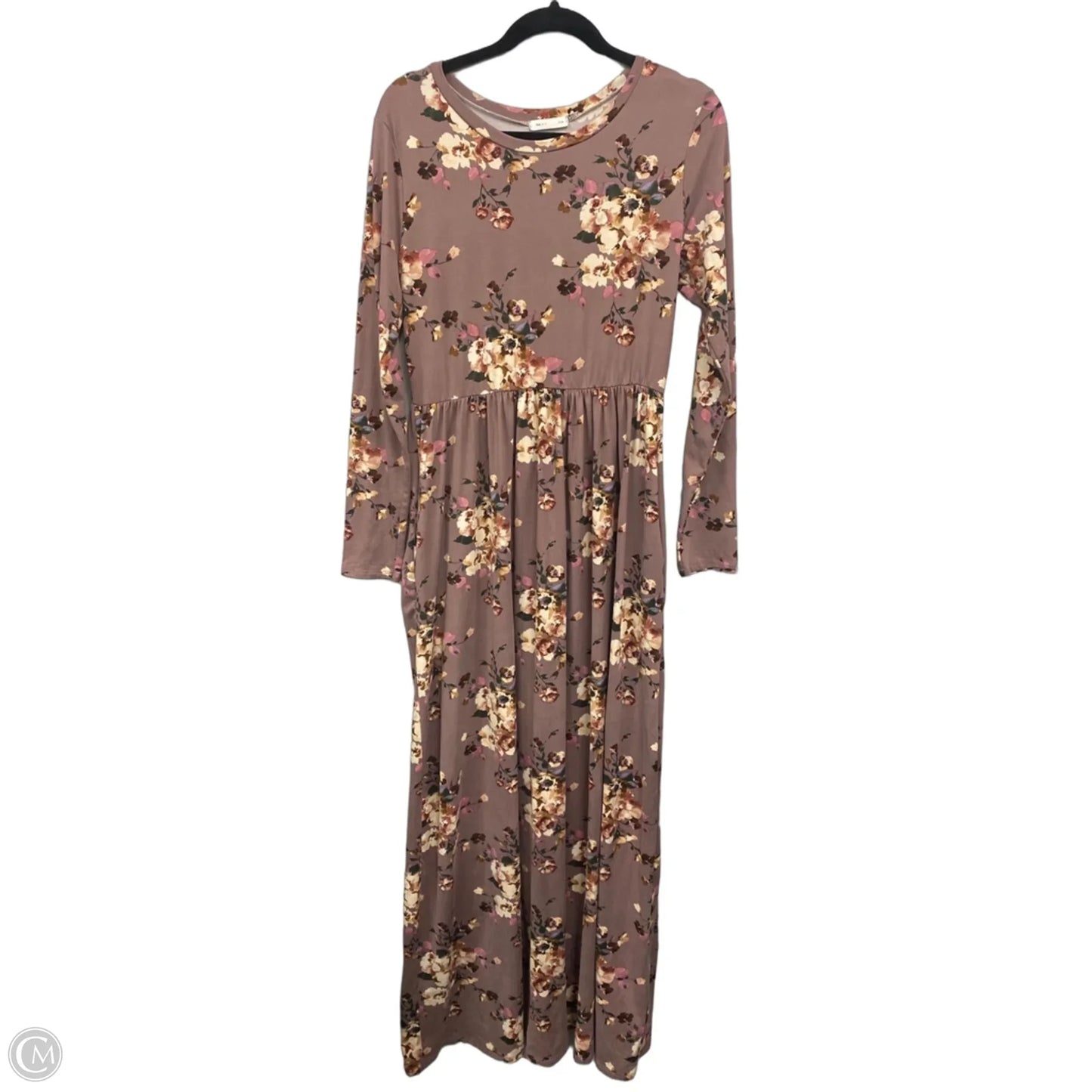 Dress Casual Maxi By Clothes Mentor In Mauve, Size: Xl