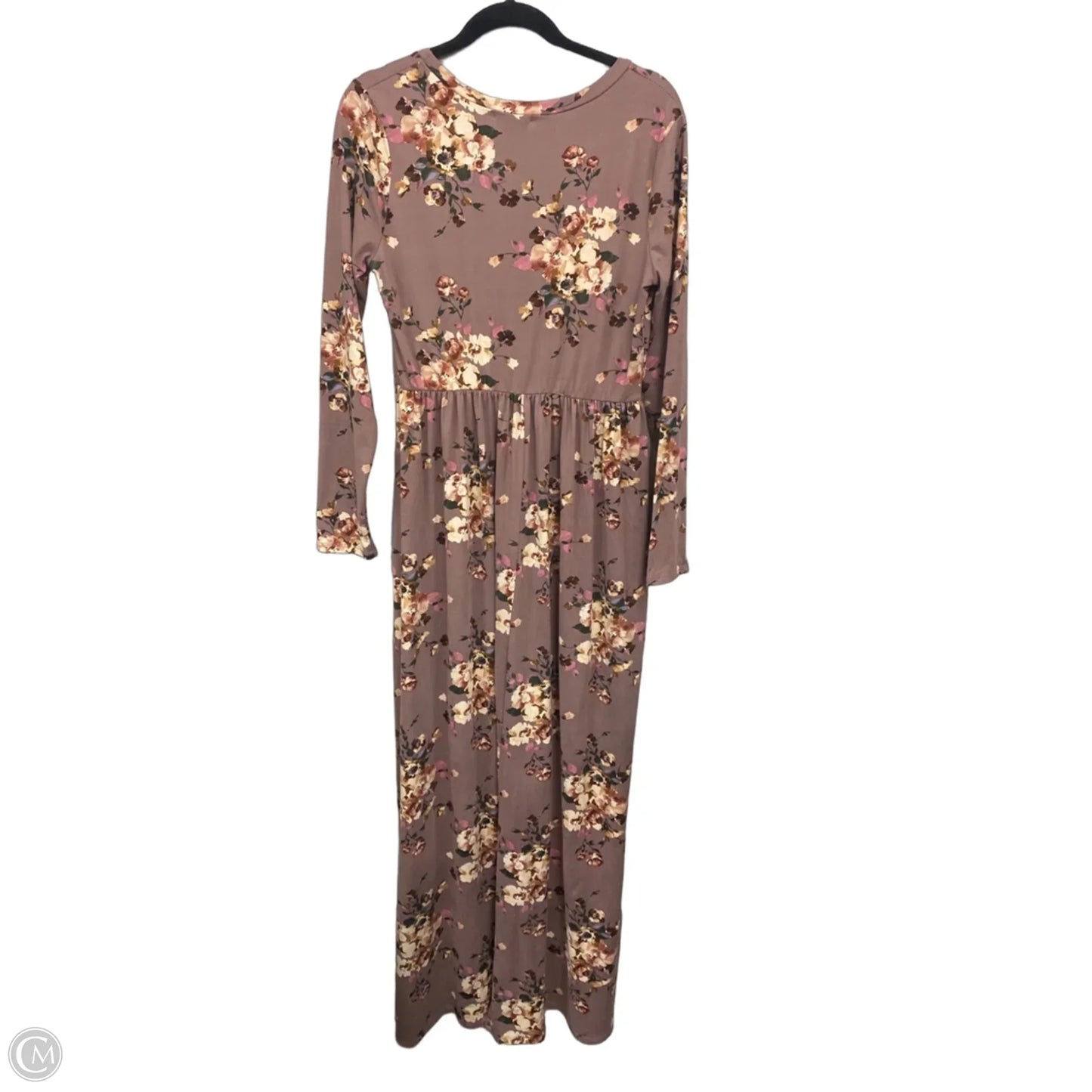 Dress Casual Maxi By Clothes Mentor In Mauve, Size: Xl
