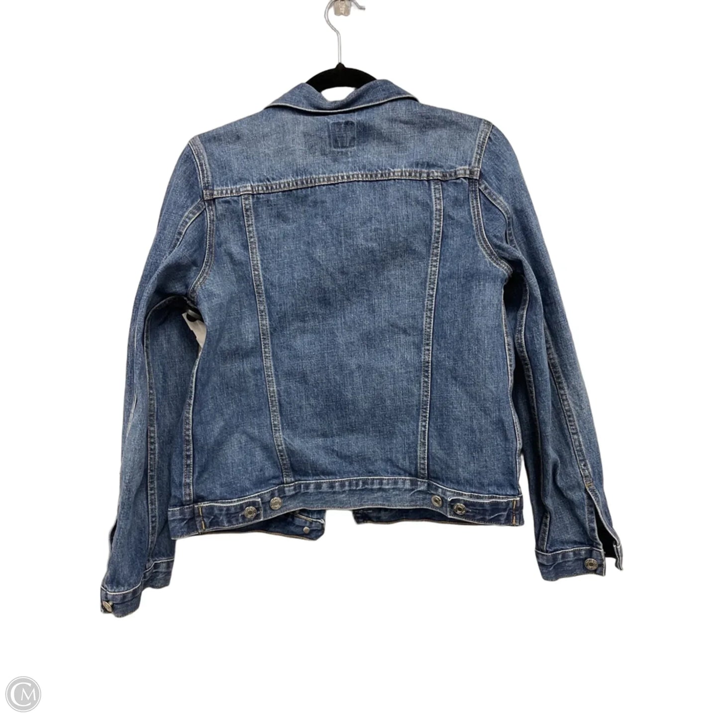 Jacket Denim By Gap In Blue Denim, Size: S