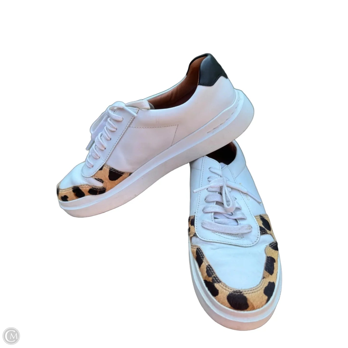 Shoes Sneakers By Cole-haan In Brown & White, Size: 9.5