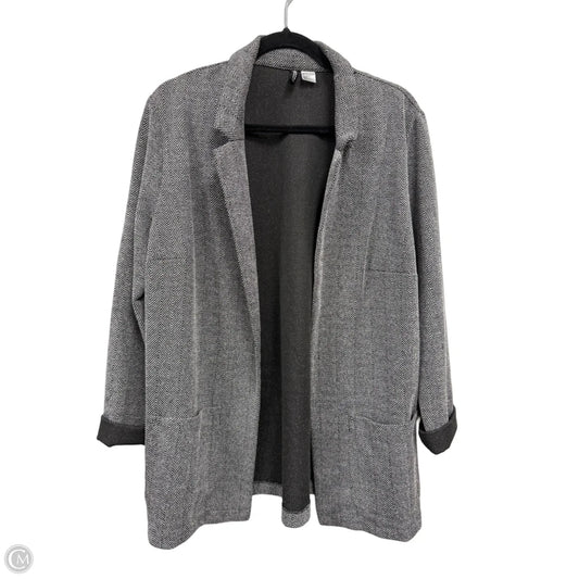 Blazer By Divided In Black & White, Size: L