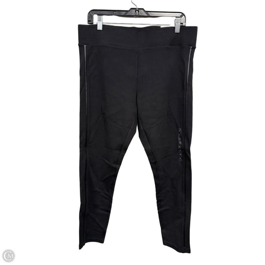 Pants Leggings By Loft In Black, Size: L