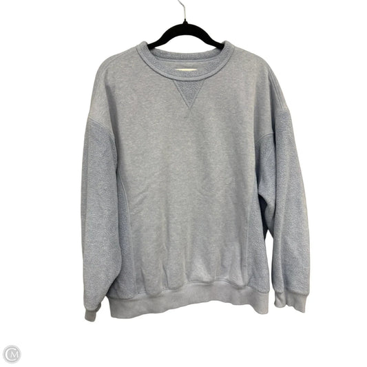 Sweatshirt Crewneck By Aerie In Blue, Size: M