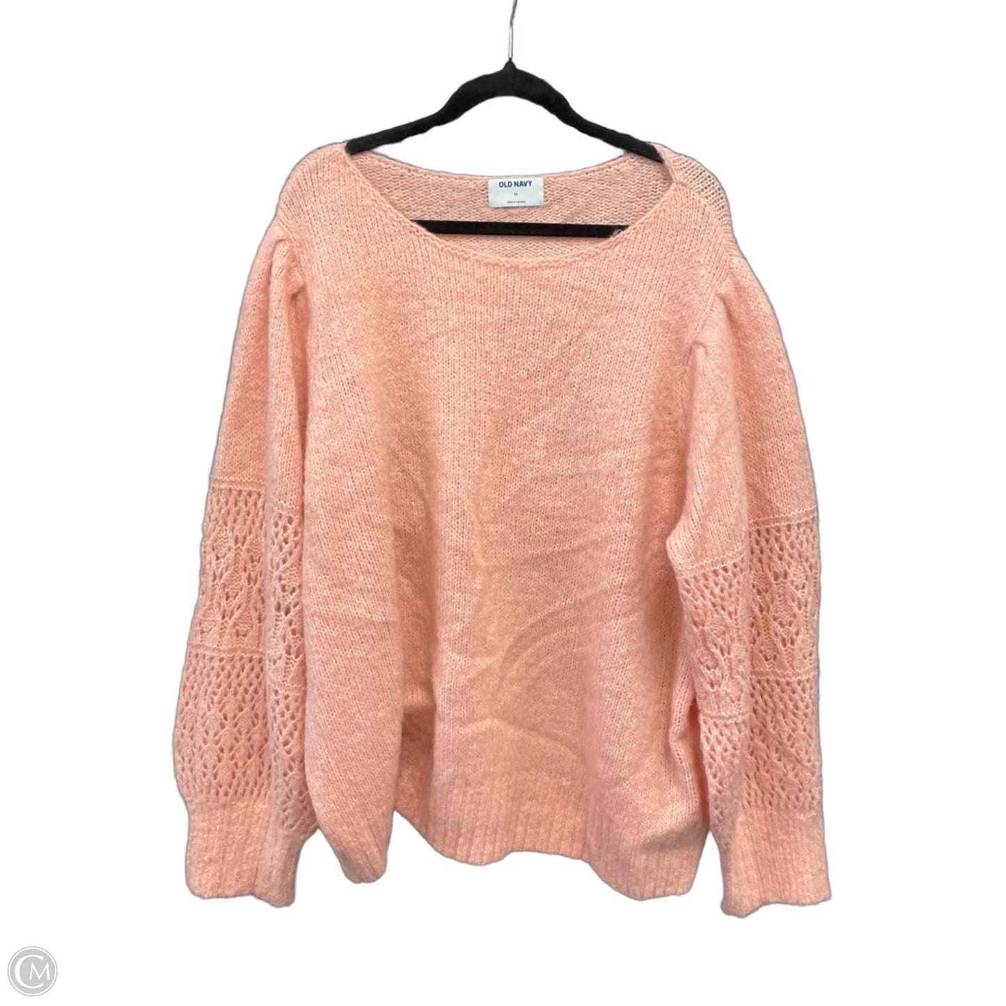 Sweater By Old Navy In Peach, Size: 2x