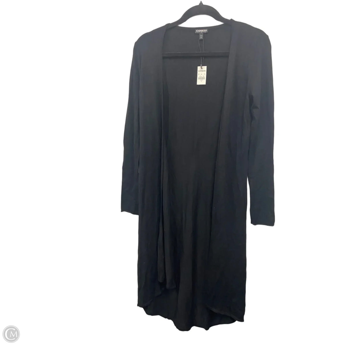 Sweater Cardigan By Express In Black, Size: S