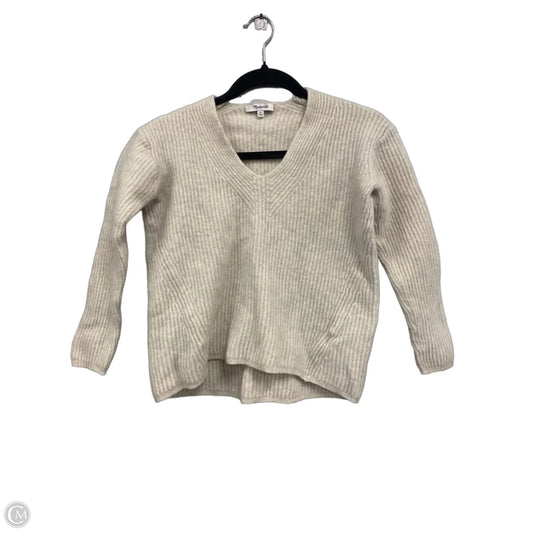 Sweater By Madewell In Cream, Size: Xs
