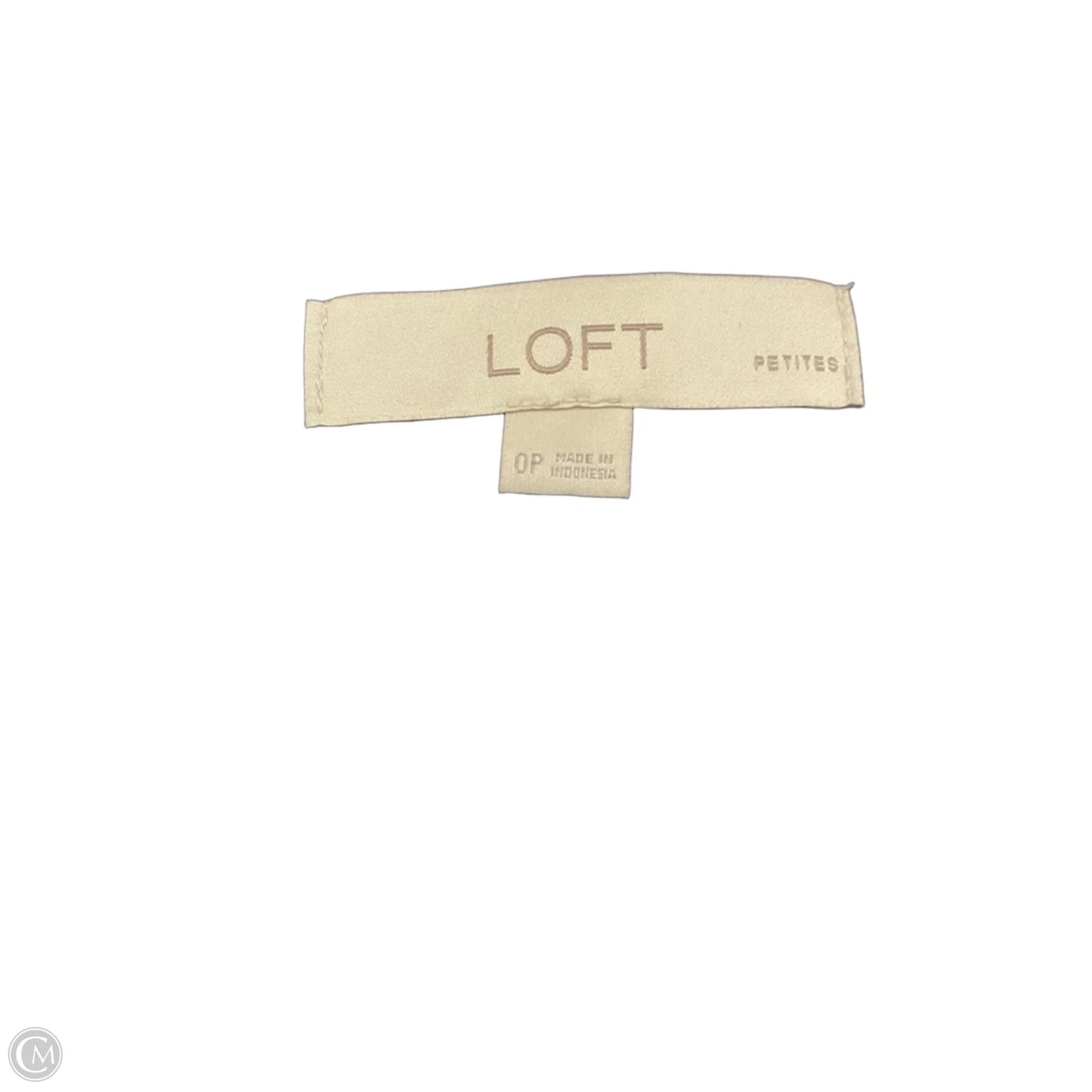 Dress Casual Short By Loft In Black, Size: 0p