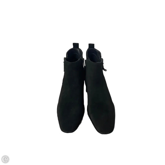 Boots Ankle Heels By Blondo In Black, Size: 11