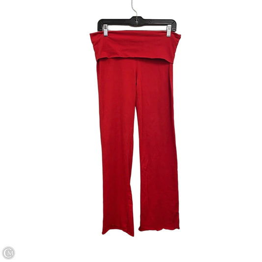 Pants Leggings By Skims In Red, Size: M
