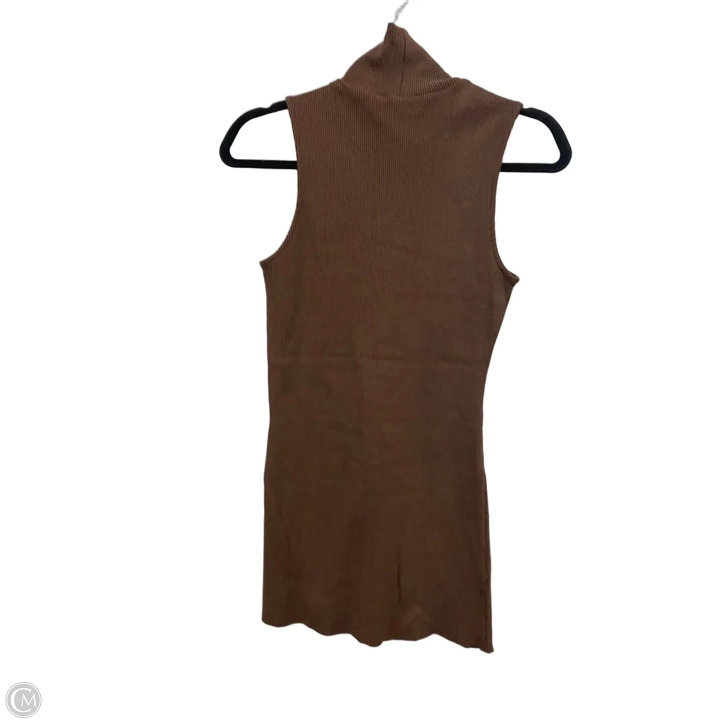Top Sleeveless By Cma In Brown, Size: S