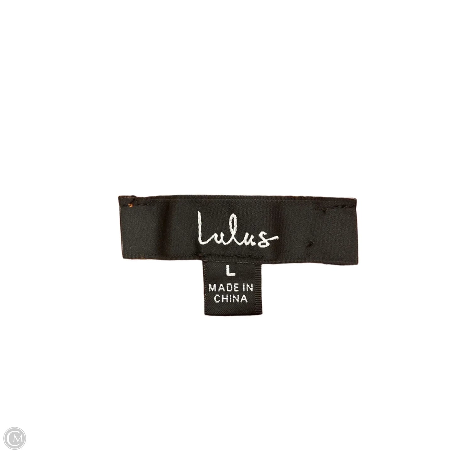 Skirt Midi By Lulus In Orange, Size: L