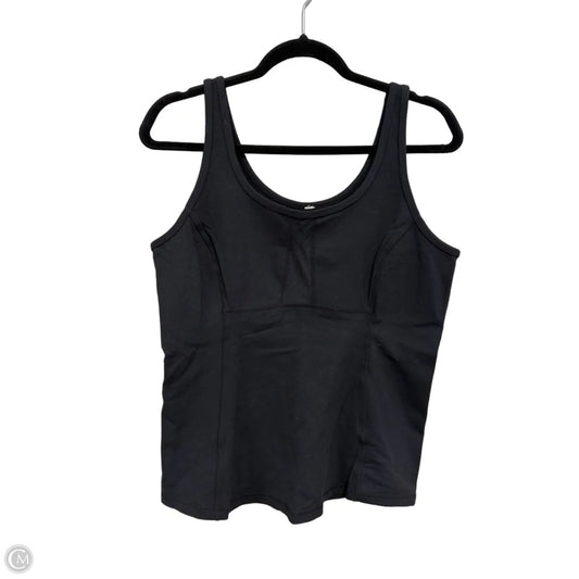 Athletic Tank Top By Lululemon In Black, Size: 12