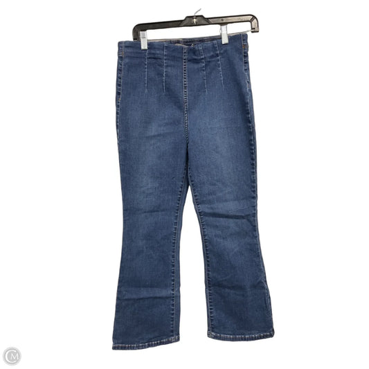 Jeans Jeggings By Free People In Blue Denim, Size: 8