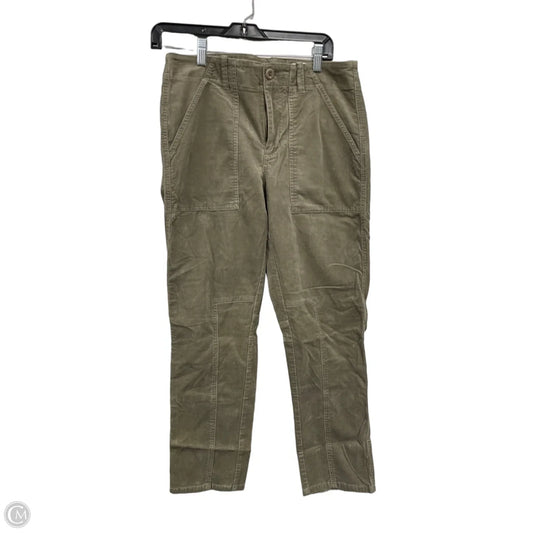 Pants Corduroy By Banana Republic In Green, Size: 8