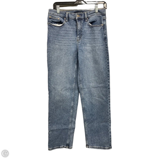 Jeans Straight By Calvin Klein In Blue Denim, Size: 6