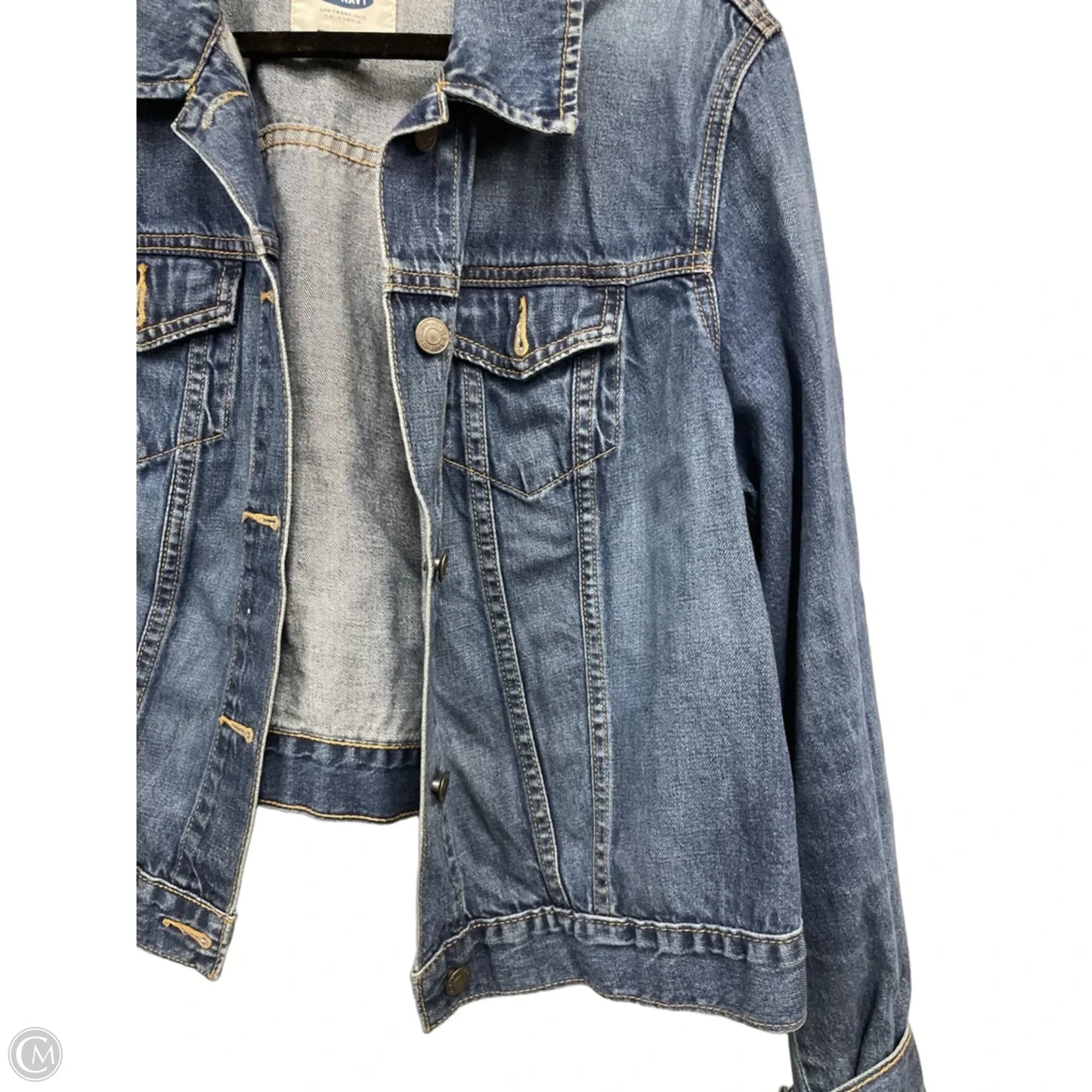 Jacket Denim By Old Navy In Blue Denim, Size: Xl