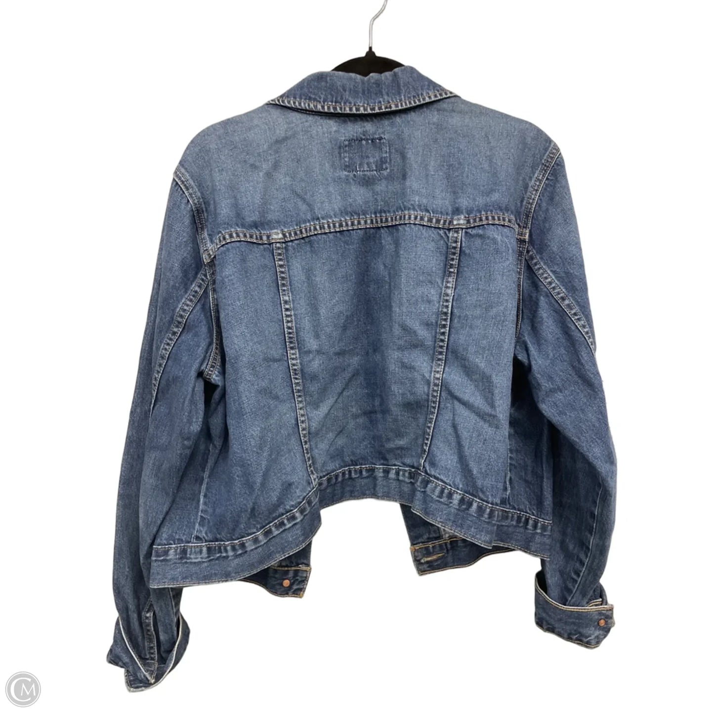 Jacket Denim By Old Navy In Blue Denim, Size: Xl