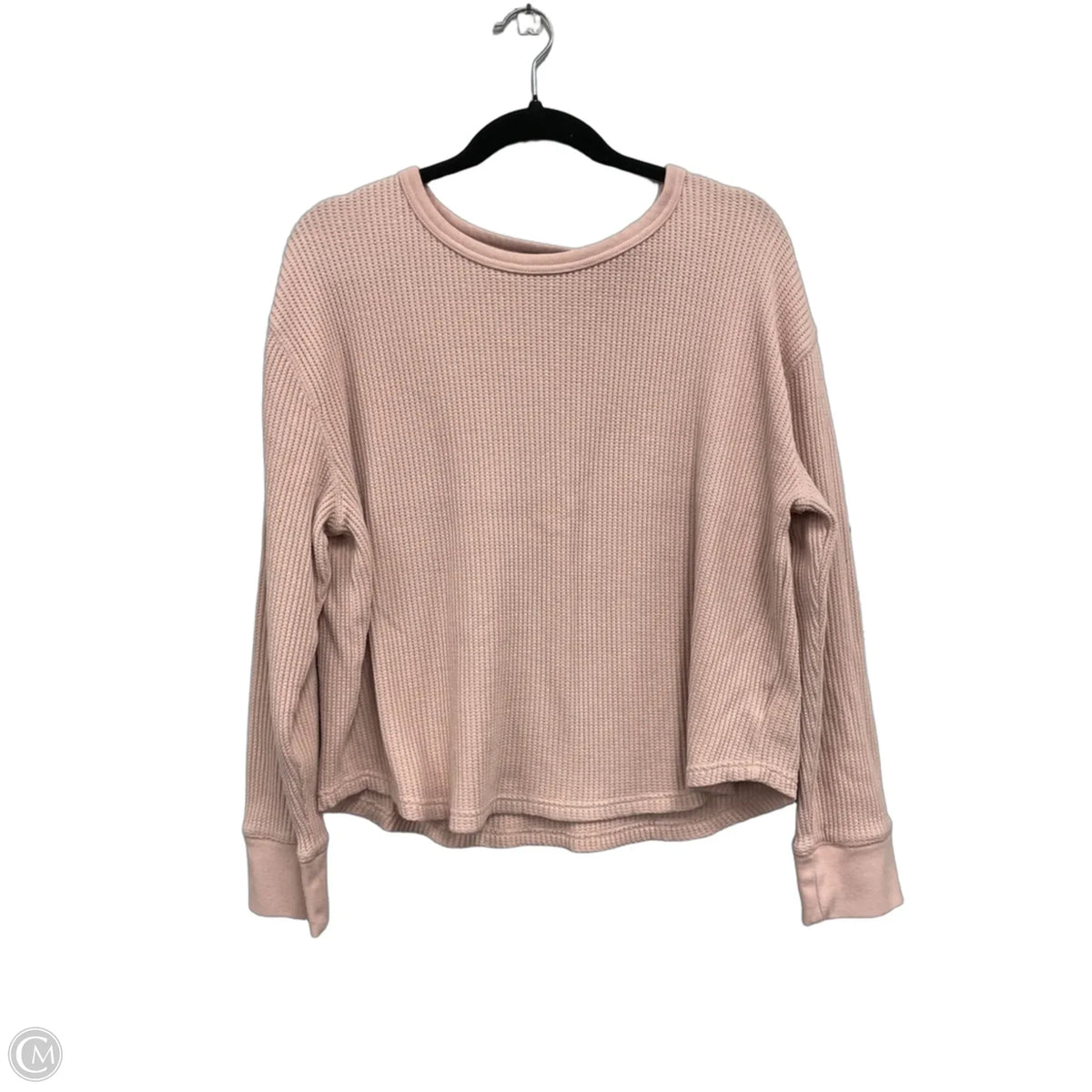Top Long Sleeve By Gap In Pink, Size: L